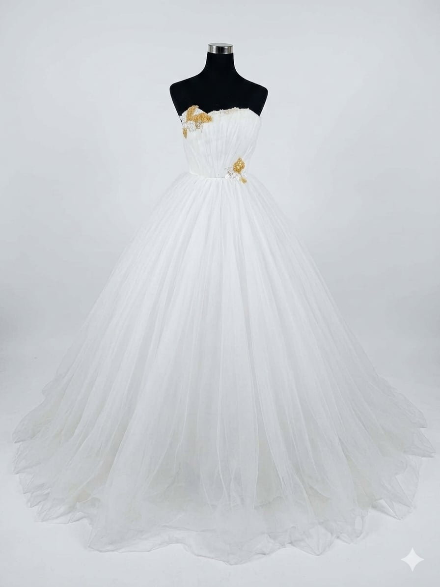 Ivory Mermaid Lace Gown