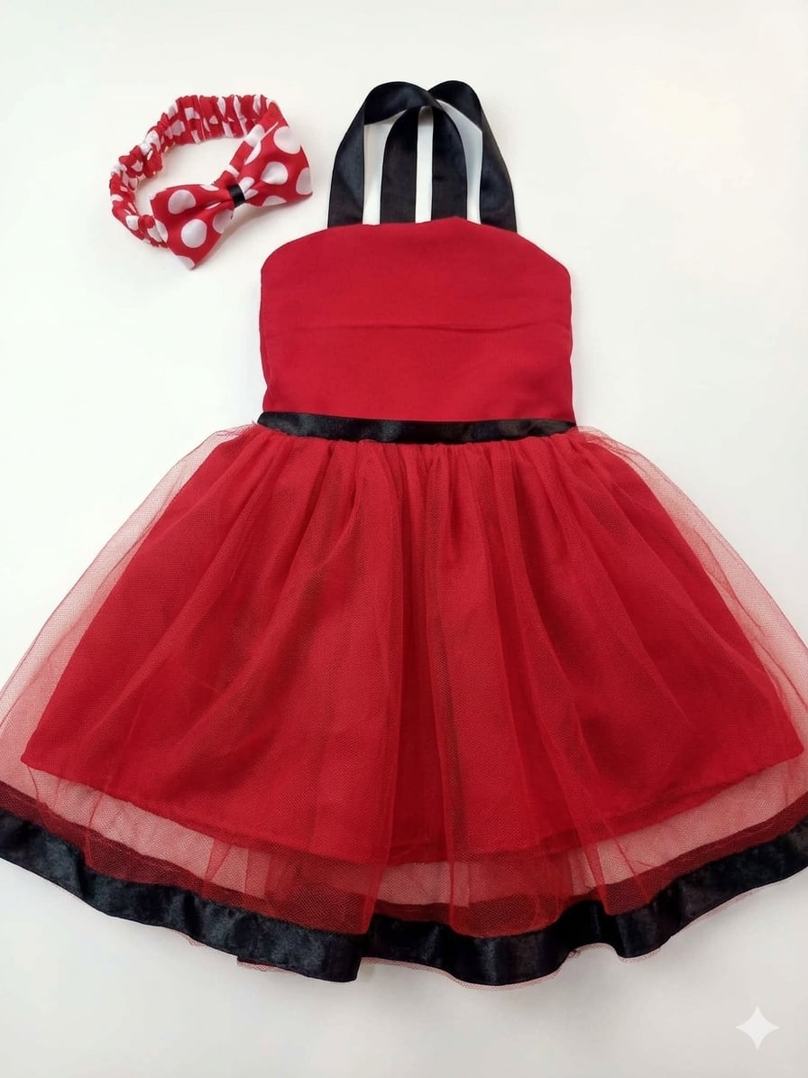Red Velvet Dress